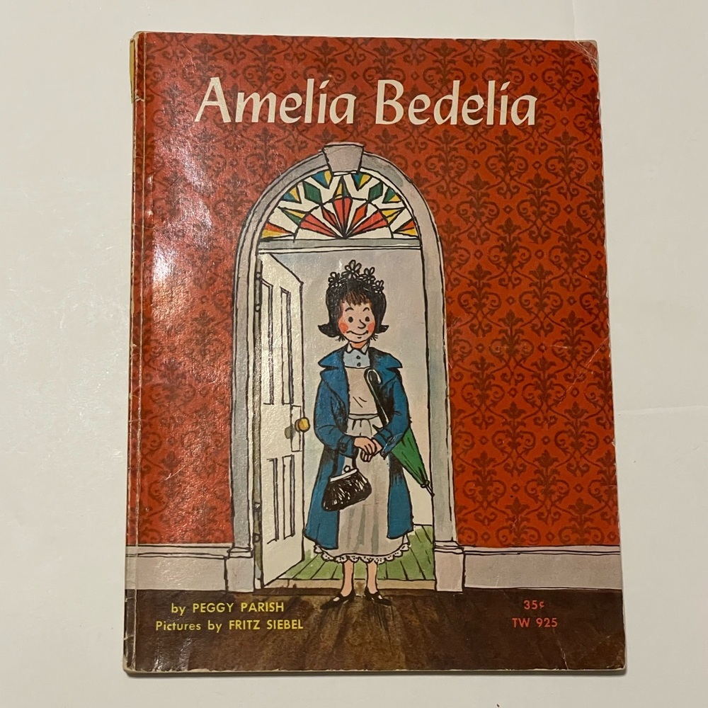 Vintage Amelia Bedelia, by Peggy Parish/Fritz Siebel 1966